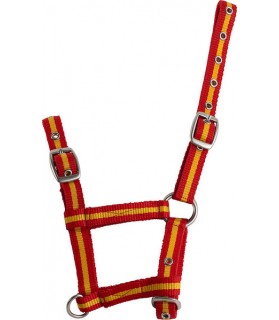 510037_Licol_tricolore_mini-shetland_Rouge_Lahalleauxminis